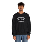 Football Champion Sweatshirt | Trophy Laurel Crewneck