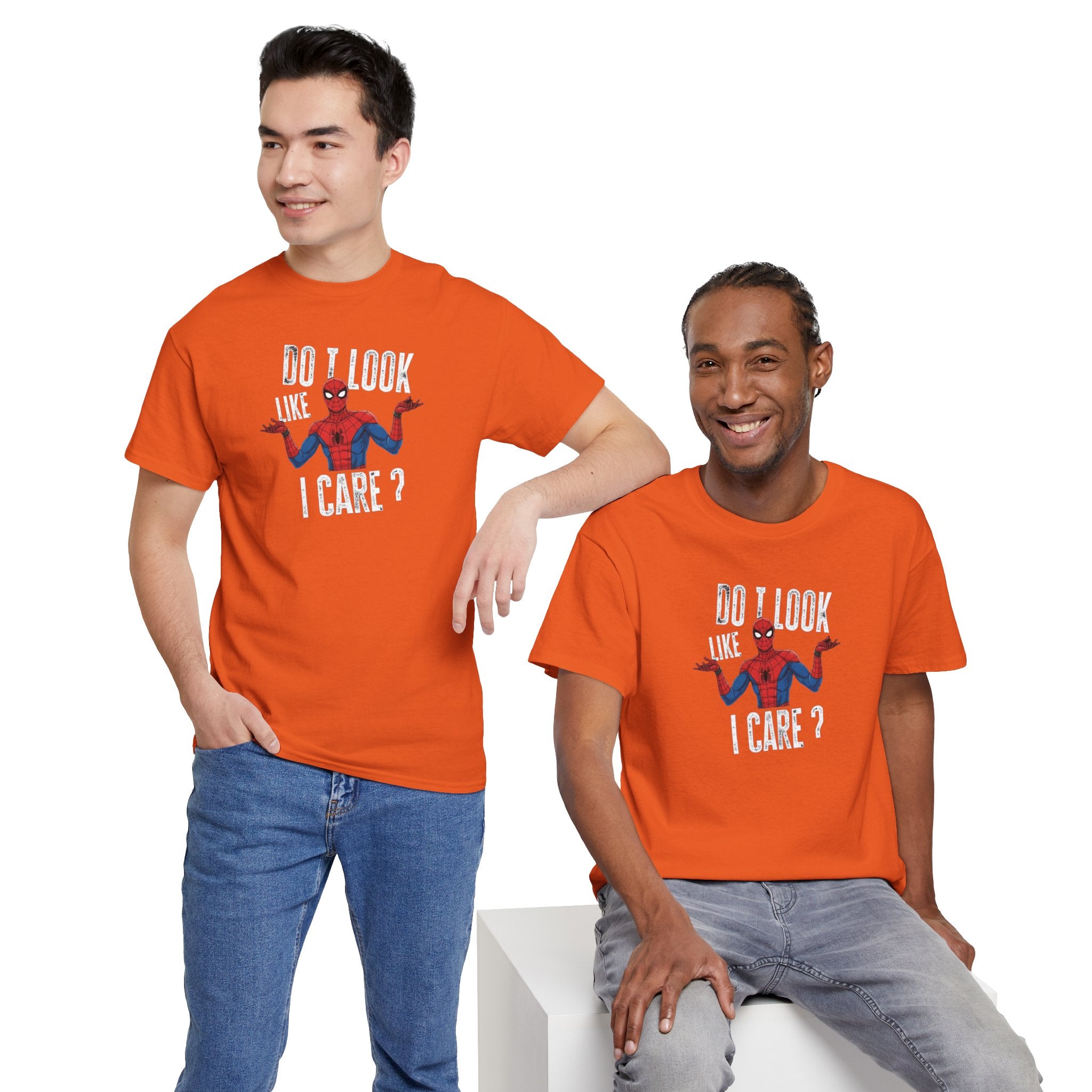 Do I Look Like I Care? Tee | Spider-Man Style Graphic Shirt