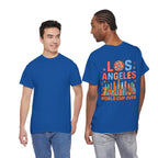 Los Angeles Skyline World Cup 2026 Tee | Soccer Ball City Design