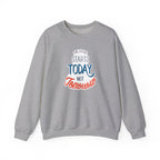 The Future Starts Today Not Tomorrow Sweatshirt | Motivational Crewneck