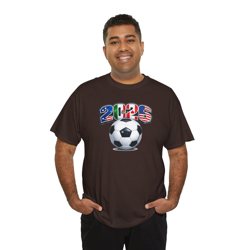 2026 Soccer Ball T-Shirt | World Cup Football Graphic Tee