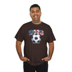 2026 Soccer Ball T-Shirt | World Cup Football Graphic Tee