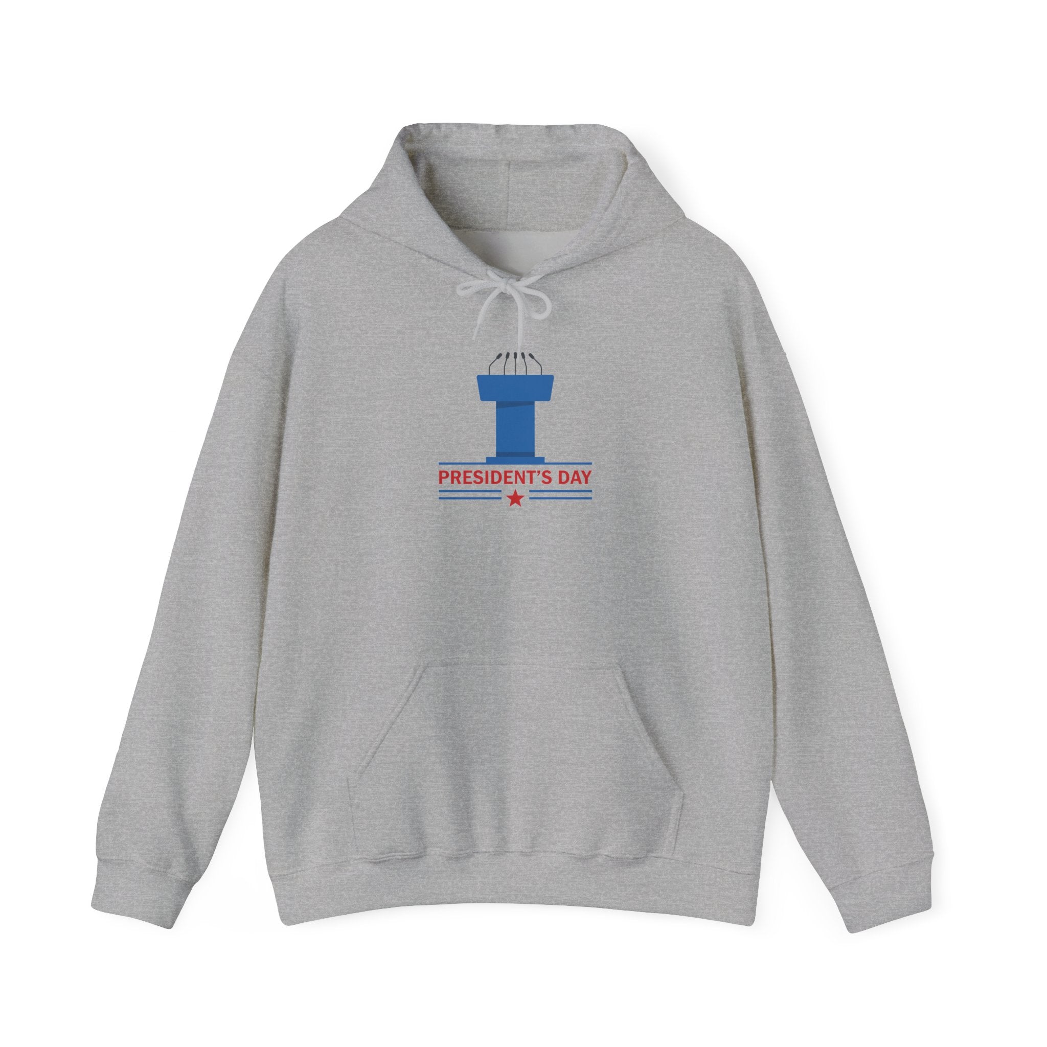 President's Day Top Hat Hoodie | Patriotic Presidents Day Sweatshirt