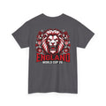 England Lion World Cup 26 T-Shirt | Football Soccer Fan Tee