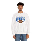 My Last First Day Senior 2026 Football Sweatshirt | School Spirit Crewneck