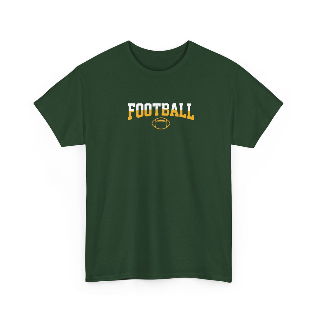 Championship Football Logo T-Shirt | Shield Graphic Tee, Sports Apparel