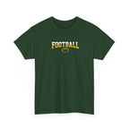 Championship Football Logo T-Shirt | Shield Graphic Tee, Sports Apparel