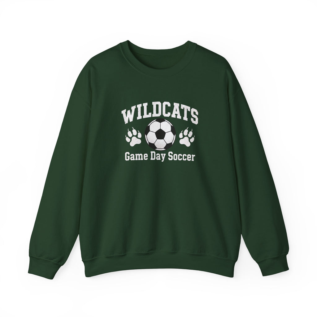Wildcats Soccer Logo Sweatshirt | Game Day Soccer Crew