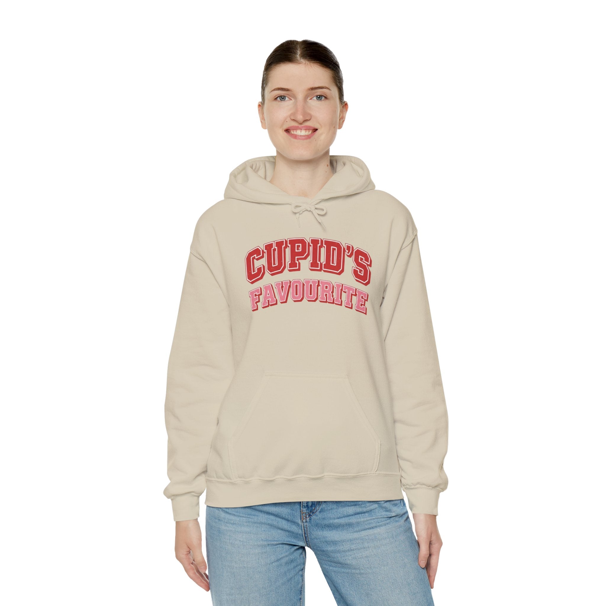 Valentine's Day Hoodie | Cupid's Favourite Minimal Design