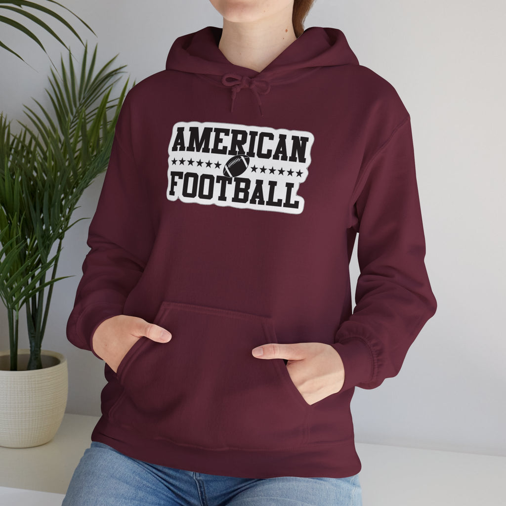 American Football hoodie | Vintage collegiate logo sweatshirt