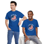 Memorial Day Let's Go Brandon USA Flag Patriotic T-Shirt