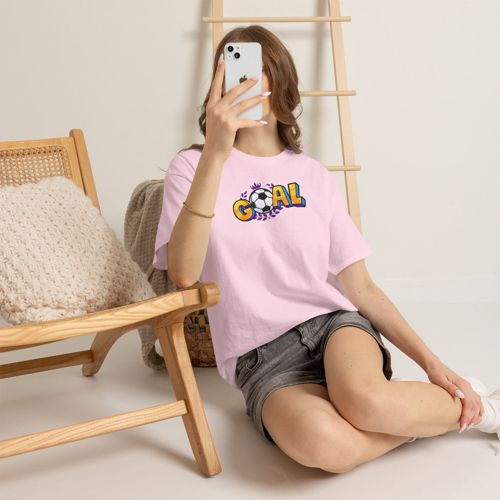 Goal Soccer Graphic Tee | FIFA World Cup Soccer Ball Sports Shirt