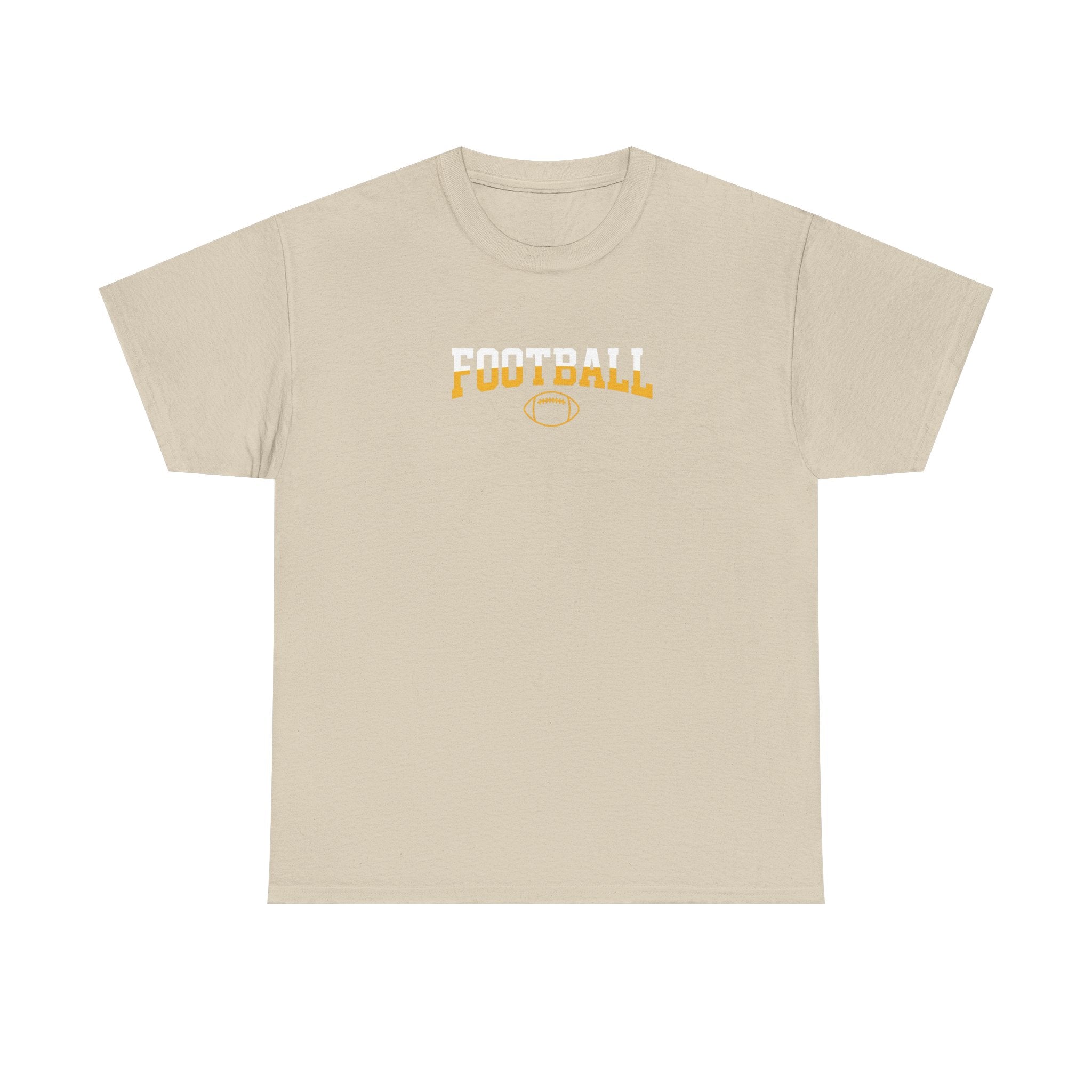 Championship Football Logo T-Shirt | Shield Graphic Tee, Sports Apparel