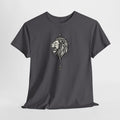 Tribal Lion Head Arrow T-Shirt | Geometric Lion Tee