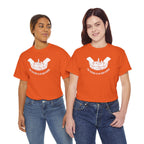 The Future Is In Our Hands T-Shirt | Hands Holding City Skyline Graphic