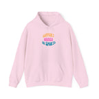 Support Women in Sports Hoodie | Rainbow Text Athletic Advocacy Sweatshirt