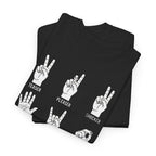Hand Gesture Illustration T-Shirt | Sign Language Inspired Graphic Tee