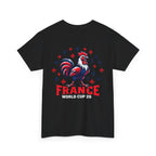 France Rooster World Cup 26 T-Shirt | French Soccer Fan Tee