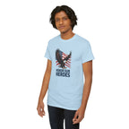 Honor Our Heroes Eagle T-Shirt | American Flag Patriotic Tee