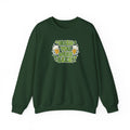 Irish You Were Beer sweatshirt | St. Patrick's Day shamrock beer design