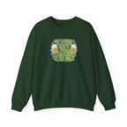 Irish You Were Beer sweatshirt | St. Patrick's Day shamrock beer design