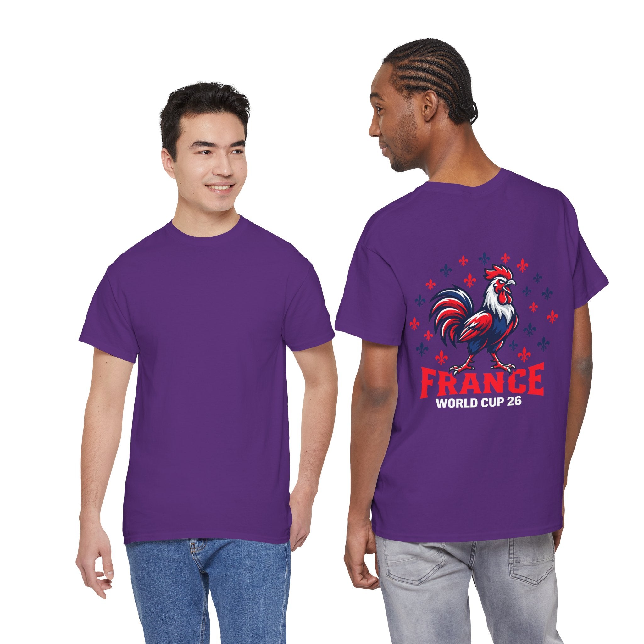 France Rooster World Cup 26 T-Shirt | French Soccer Fan Tee
