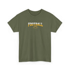 Championship Football Logo T-Shirt | Shield Graphic Tee, Sports Apparel