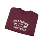 Football Champion Sweatshirt | Trophy Laurel Crewneck