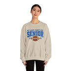 My Last First Day Senior 2026 Football Sweatshirt | School Spirit Crewneck