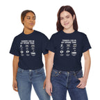 Things I Do In My Spare Time Tee | Gaming Soccer, TV, Reading, Gardening Icons