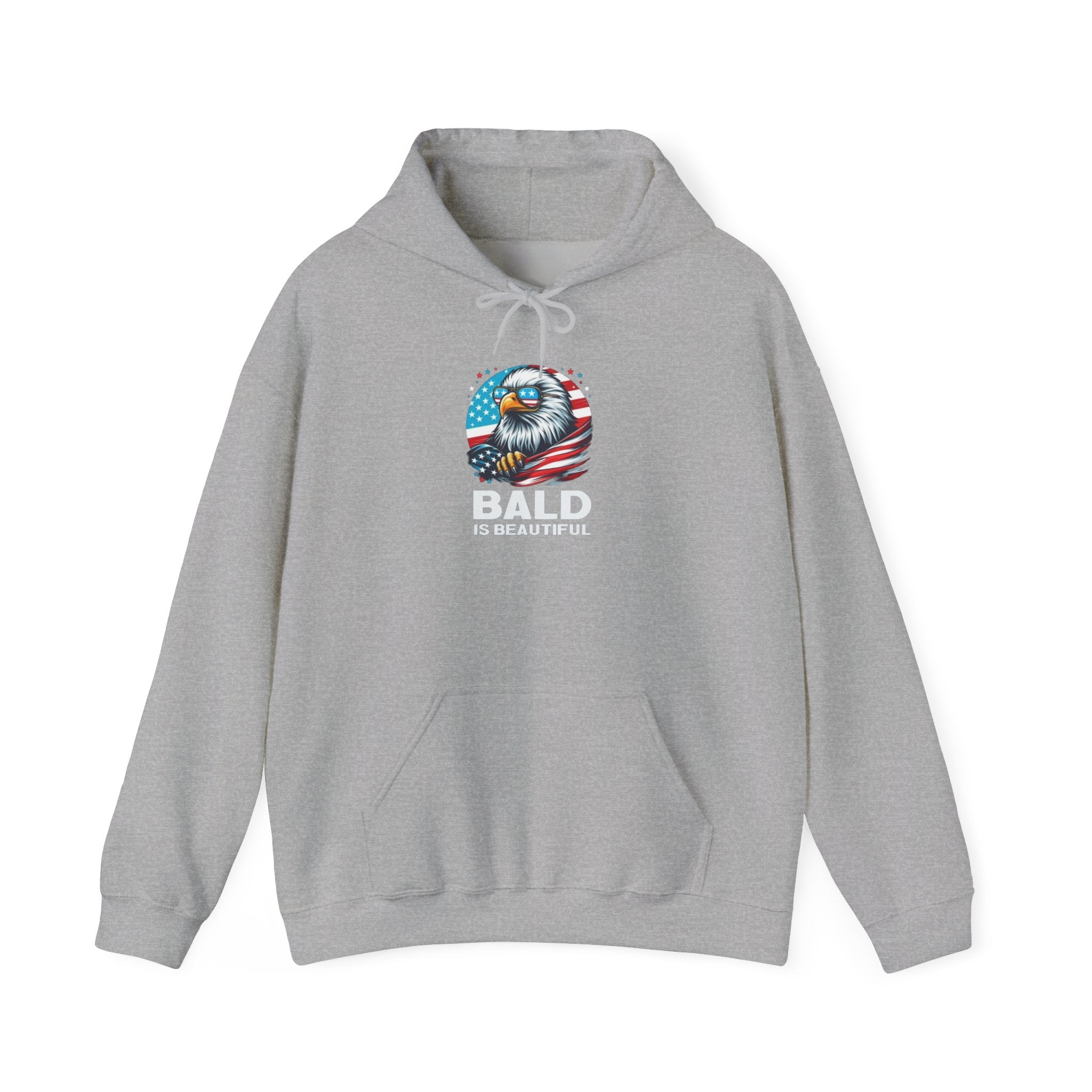 Bald Is Beautiful Hoodie | Funny Bald Pride Pullover