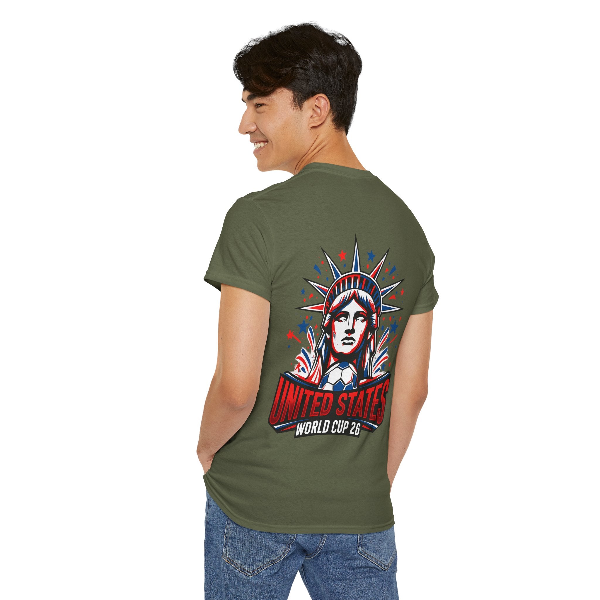 Statue of Liberty Soccer Crest Tee | United States World Cup 26