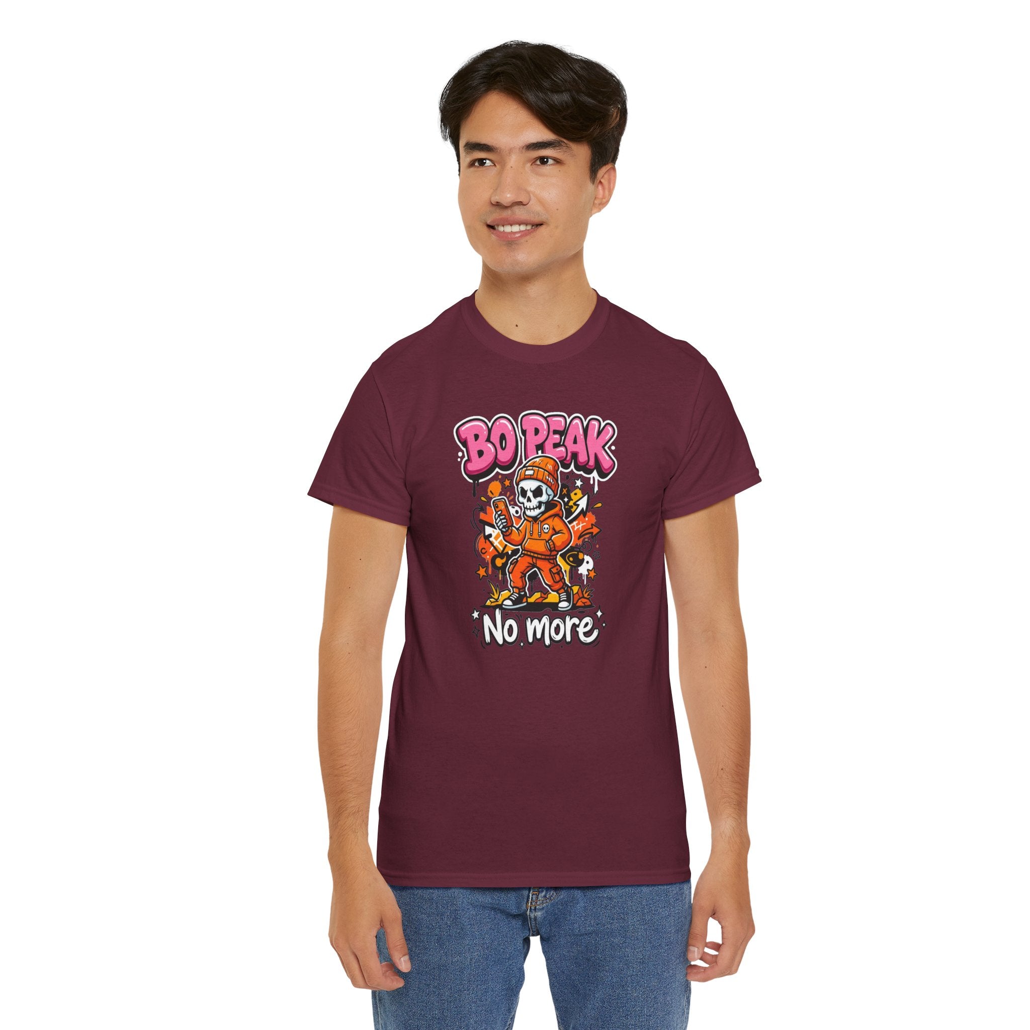Bo Peak No More skeleton astronaut graphic tee | skull space illustration