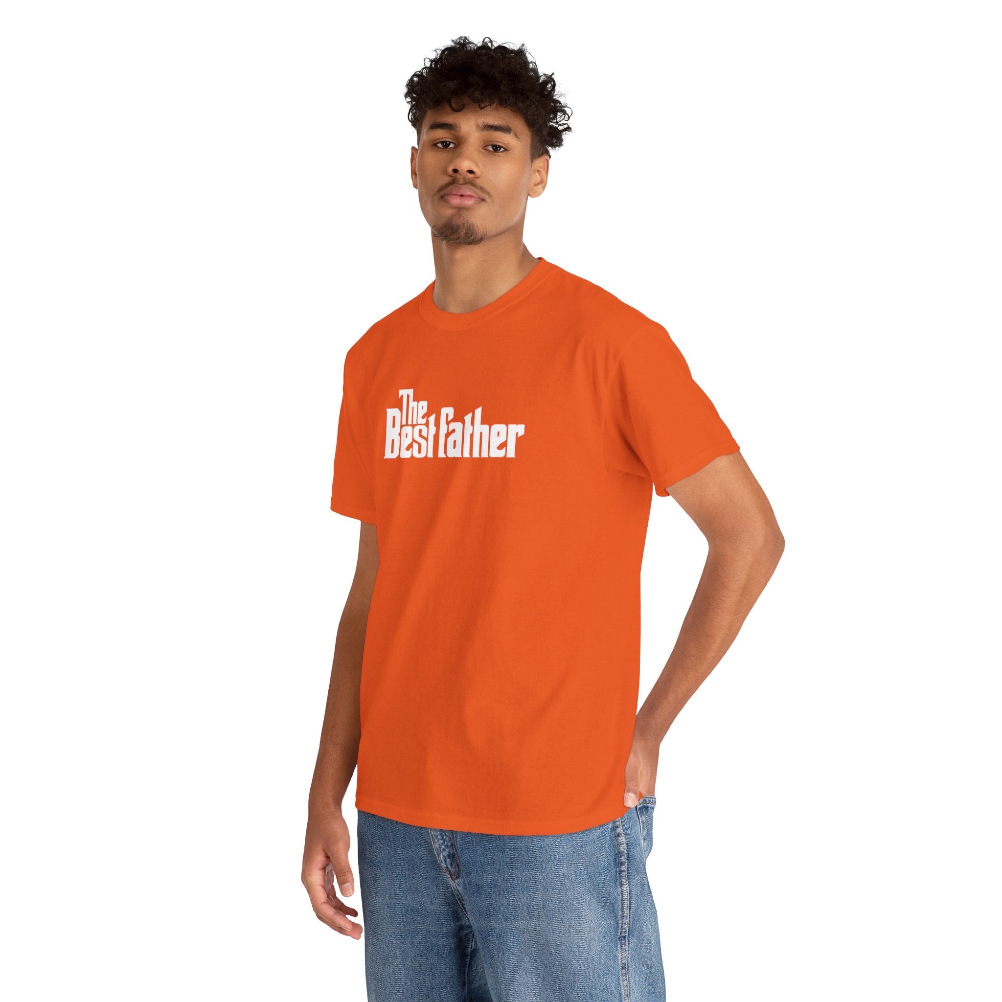 The Best Father Tee | Vintage mobster logo, Dad shirt, Fatherhood slogan