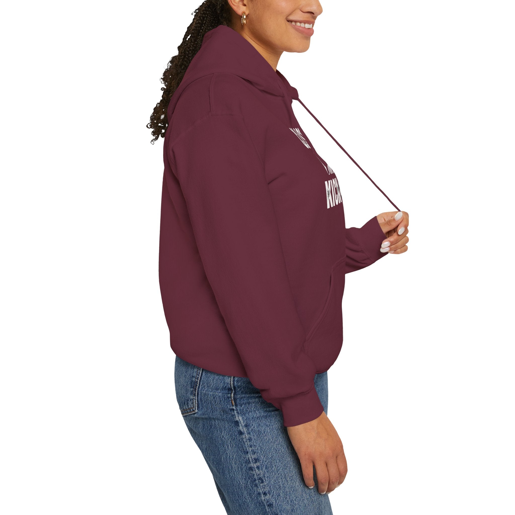 Classy Until Kickoff Hoodie | Football Mom Dad Tailgate Sweatshirt