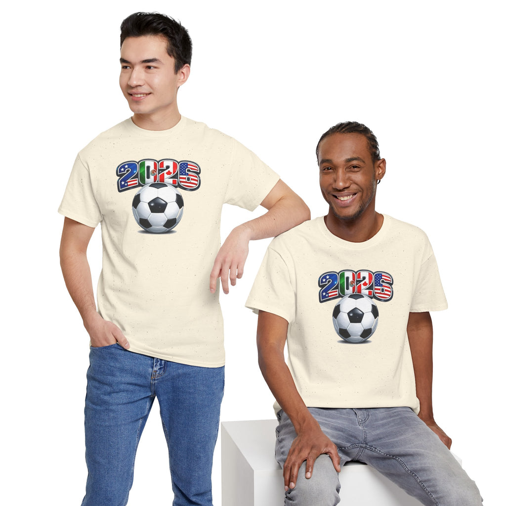 2026 Soccer Ball T-Shirt | World Cup Football Graphic Tee