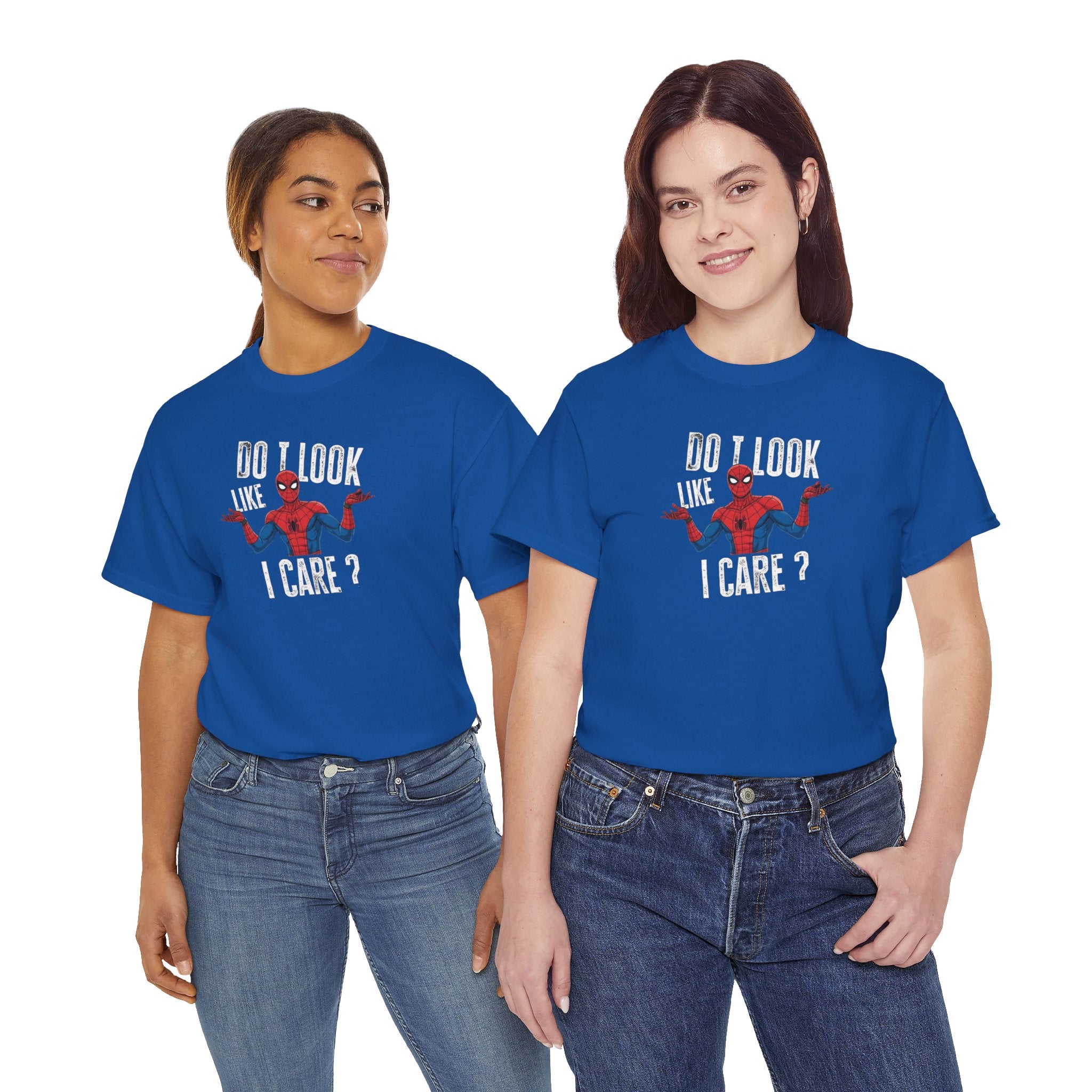 Do I Look Like I Care? Tee | Spider-Man Style Graphic Shirt