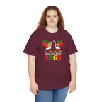 Juneteenth Free-ish Since 1865 T-Shirt | Raised Fists, Broken Chains