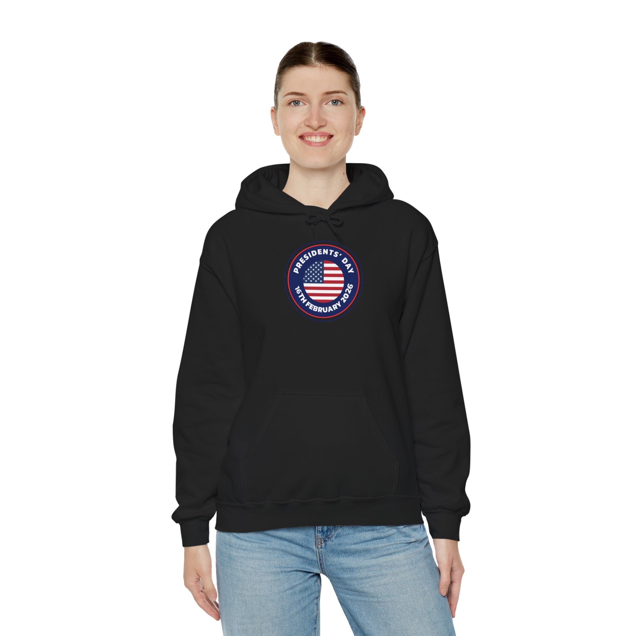 Presidents Day Hoodie 2026 - February 16 Holiday Pullover, American Pride Hoodie