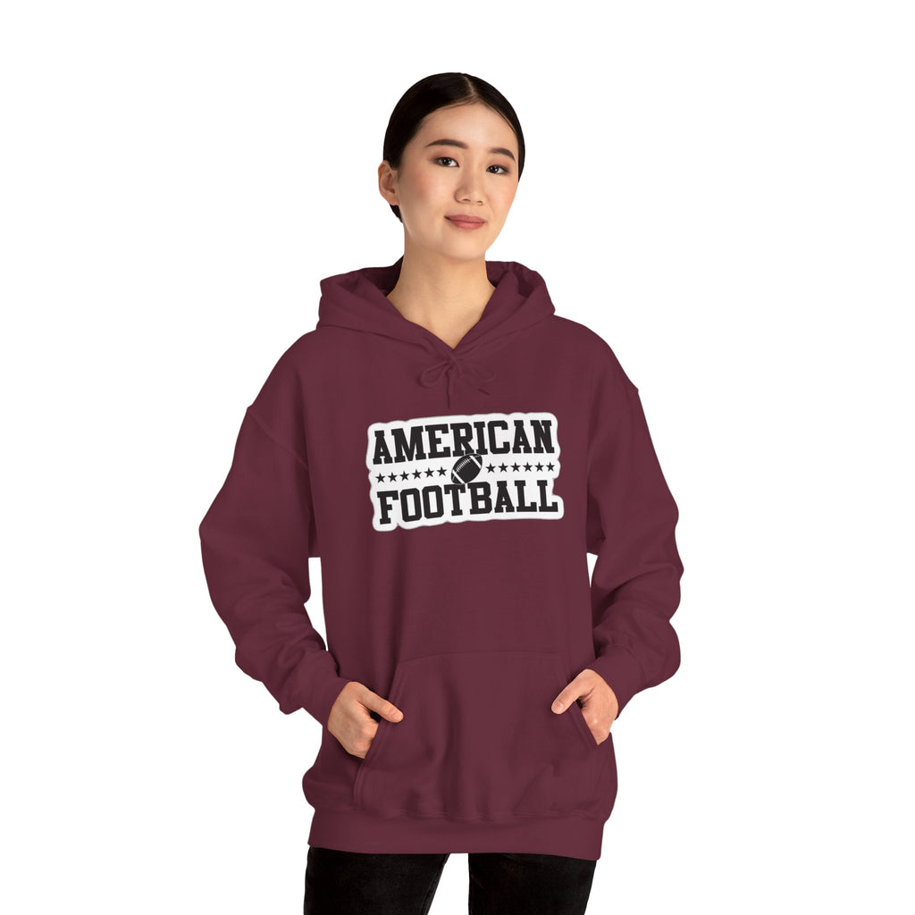 American Football hoodie | Vintage collegiate logo sweatshirt