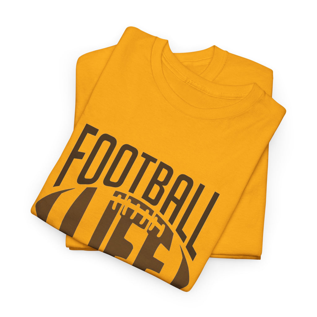 Football Life Game Day Tee | Casual Football Graphic Shirt