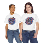 Astronaut Swirl Galaxy Tee | Space Explorer Cosmic Helmet Shirt