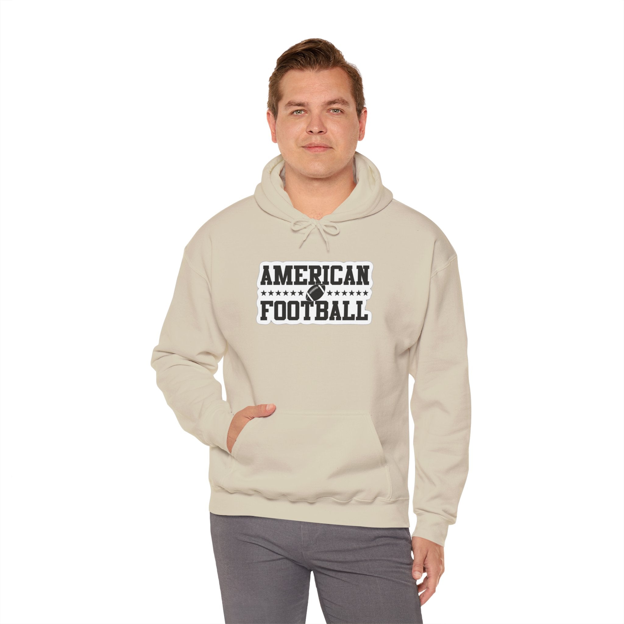 American Football hoodie | Vintage collegiate logo sweatshirt