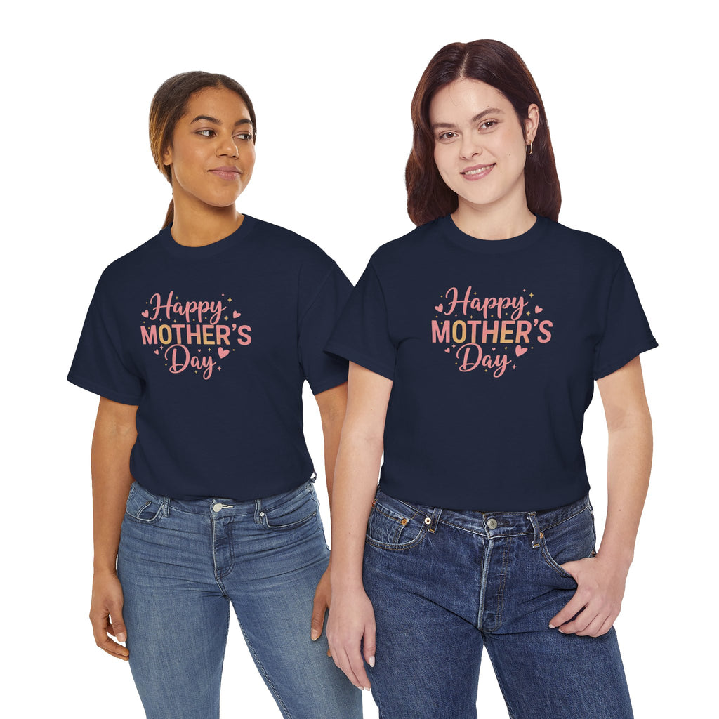 Happy Mother's Day script tee | Mother's Day shirt, pink script design
