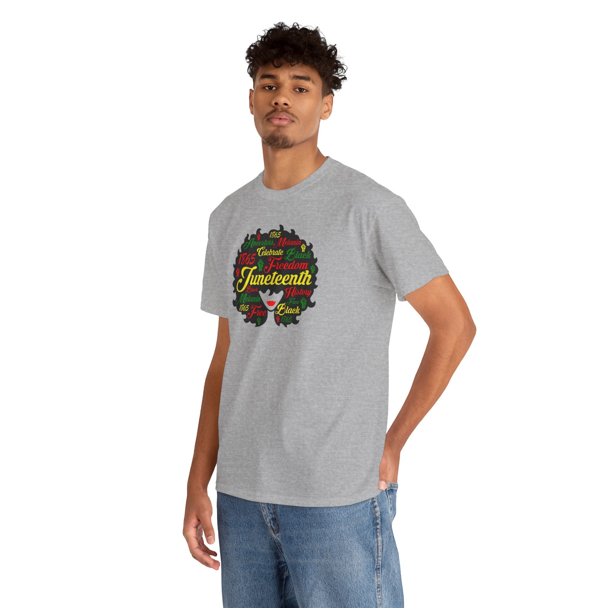 Juneteenth Celebration Graphic Tee | Freedom Roots Afrocentric Design