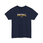 Championship Football Logo T-Shirt | Shield Graphic Tee, Sports Apparel