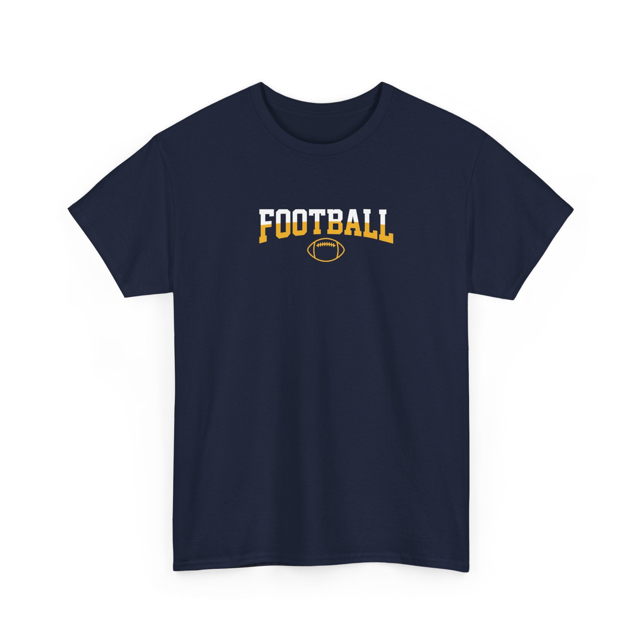 Championship Football Logo T-Shirt | Shield Graphic Tee, Sports Apparel