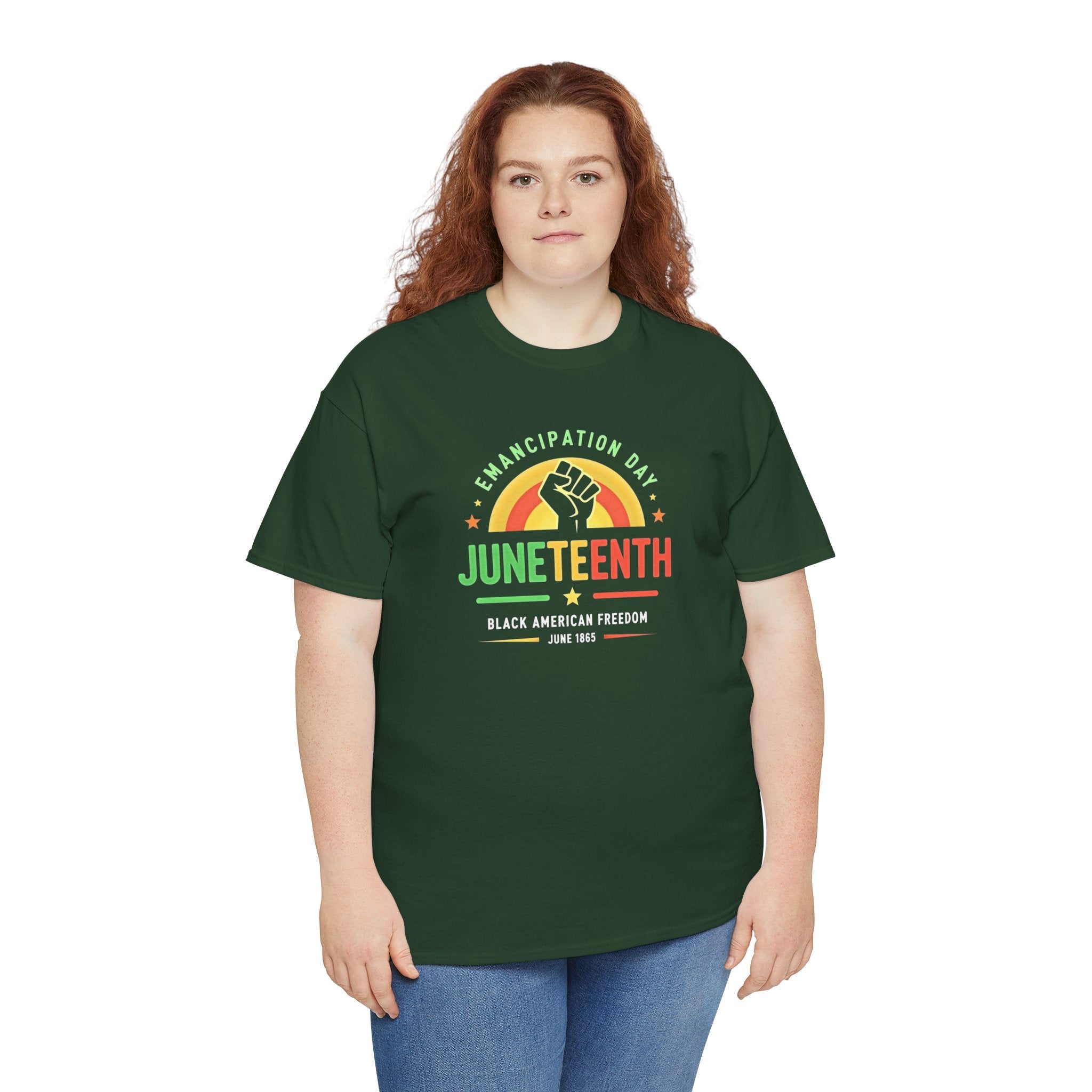 Juneteenth Fist Emancipation Tee | Black American Freedom T-Shirt