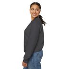 Wolf Half-Face Portrait Don't Mistake Silence For Weakness Crewneck
