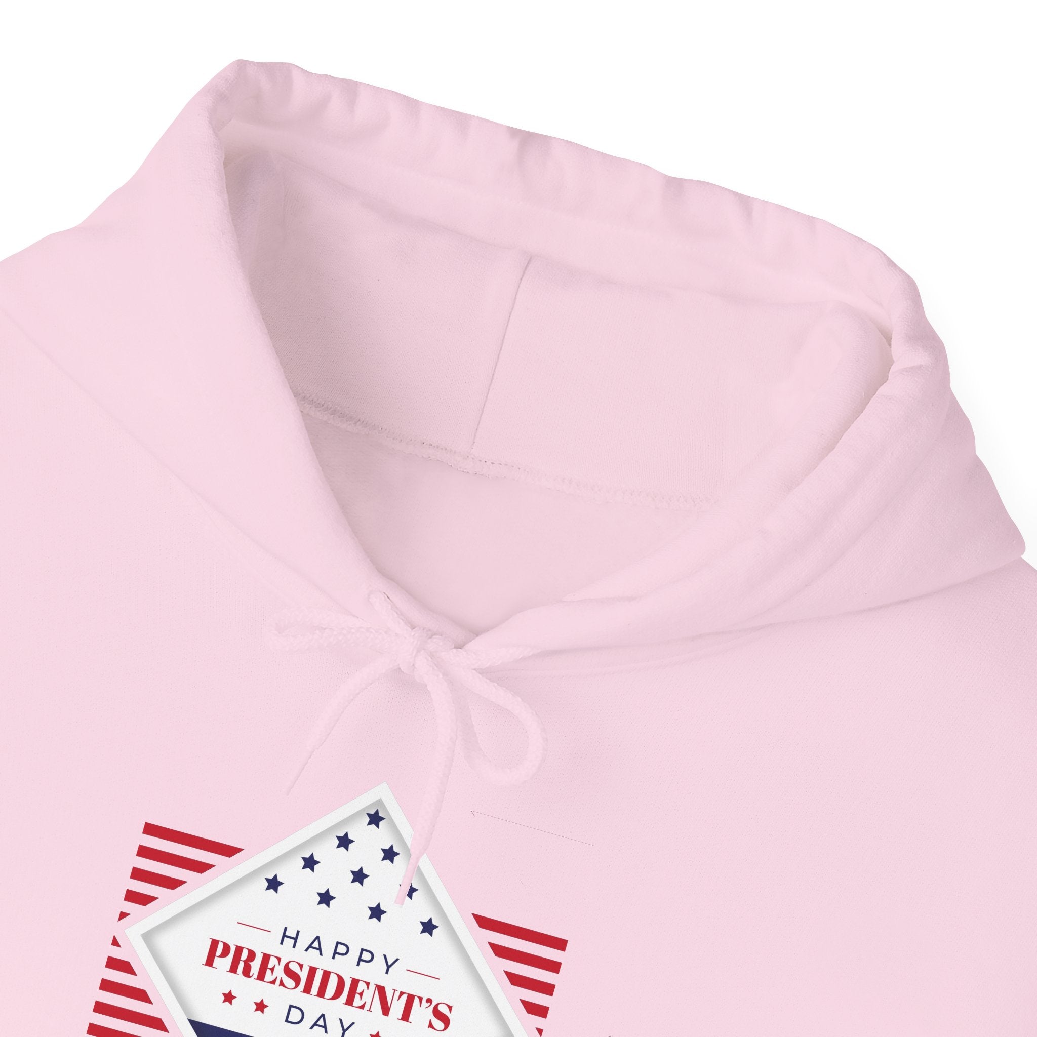 Presidents Day Diamond Flag Hoodie | Patriotic Red White Blue